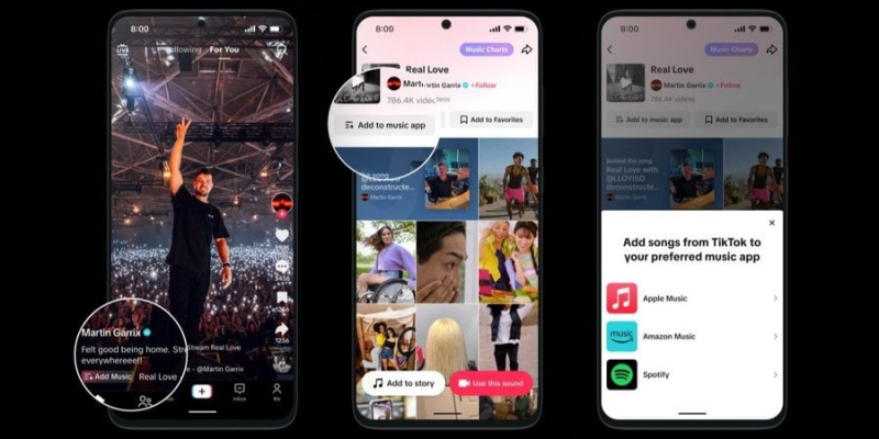 Мрію меломанів здійснили. Музику з TikTok-відео можна буде зберігати в Spotify