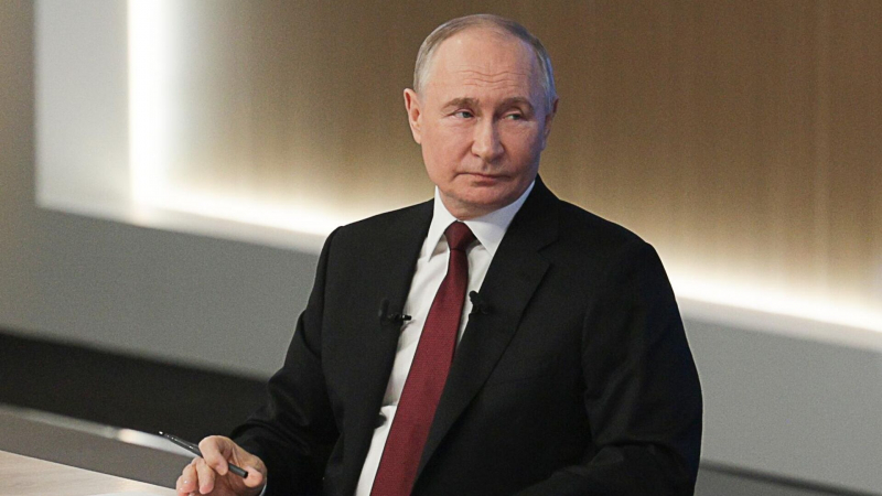 Путин заявил о готовности России вести переговоры с Украиной