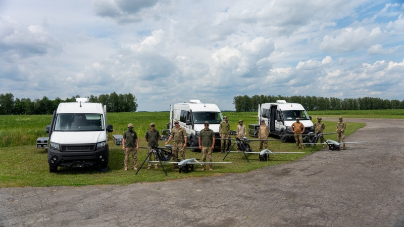 Партнерський проєкт: Військові вже отримали 14 розвідкомплексів «ШАРК» в рамках ініціативи «ОКО ЗА ОКО»