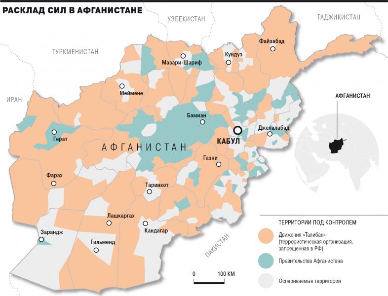 «Талибан» пришел на все границы